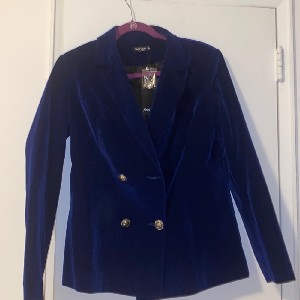 Nasty Gal “Can You Feel It Blazer” Size 8